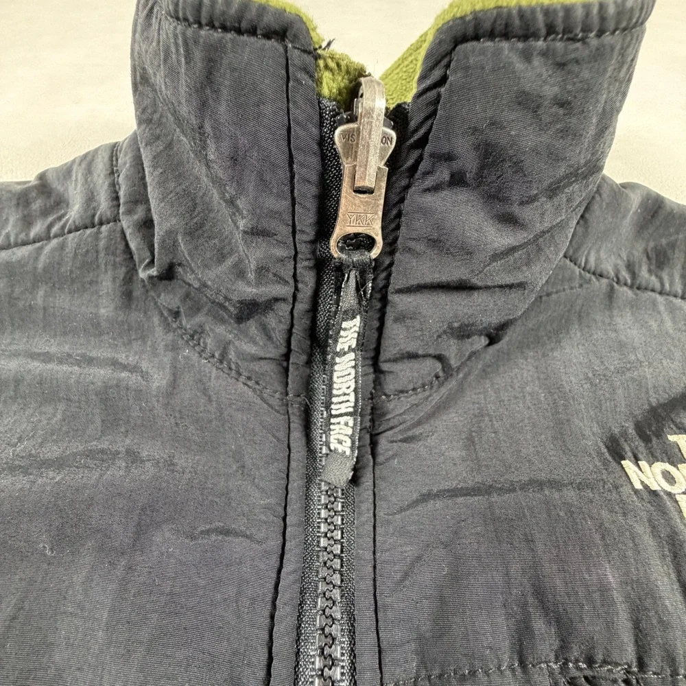 Vintage The North Face Denali Fleece Jacket Mens Medium Olive Green Full Zip